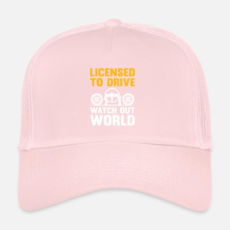 Driving License Passed New Driver Permit Driving S Trucker Cap