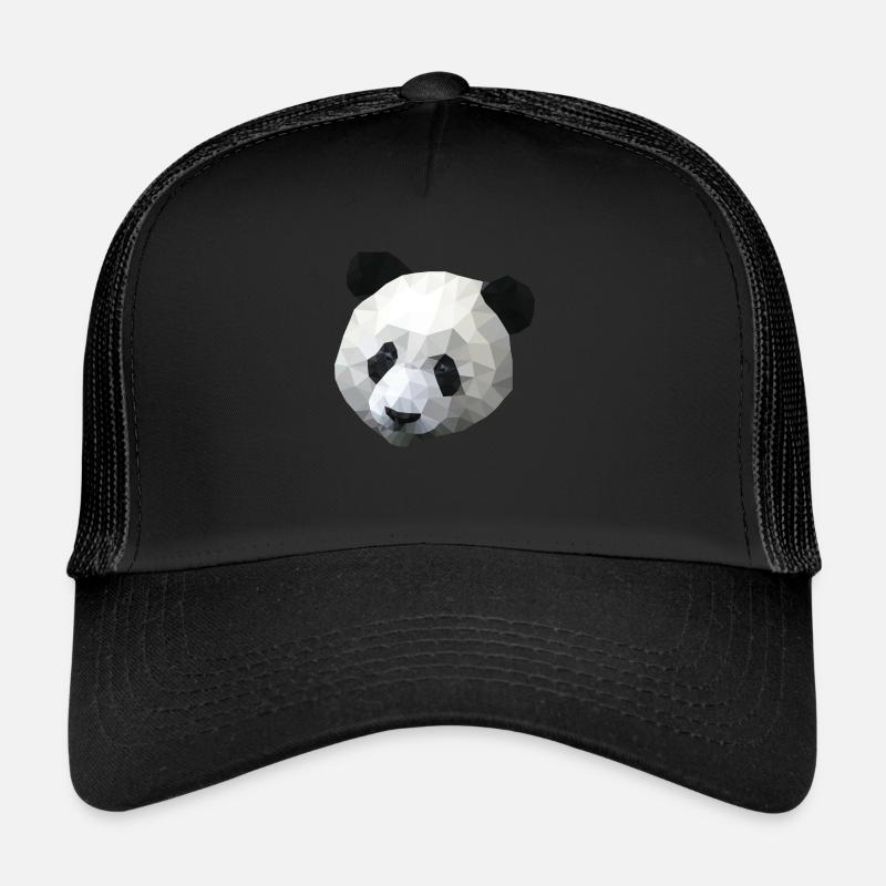 Panda-Polygon Trucker Cap