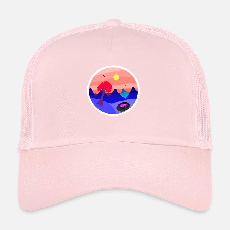 Surreal landscape Trucker Cap