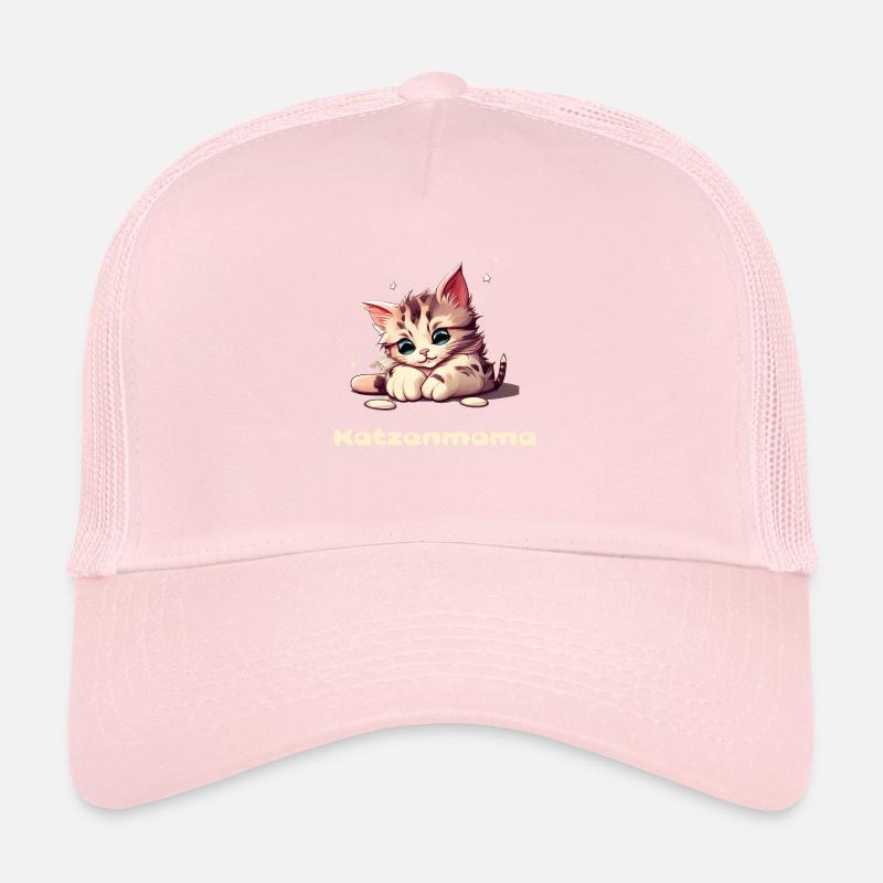 Cat Maman Chaton mignon Casquette trucker 