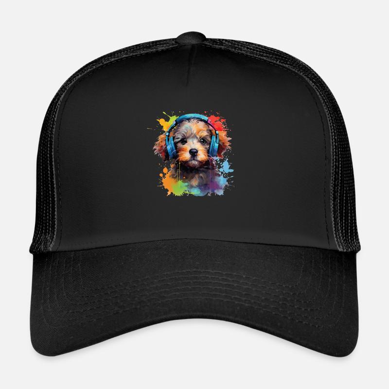 Casque de chiot mignon cadeau enfants mode enfants Casquette trucker 