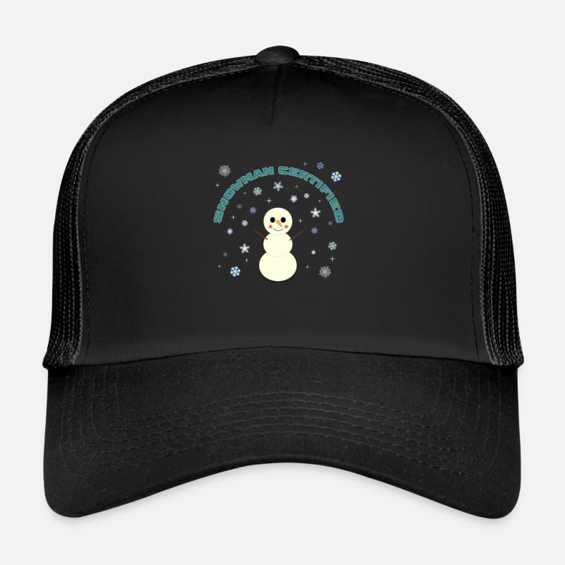 Snowman Certified Trucker Cap