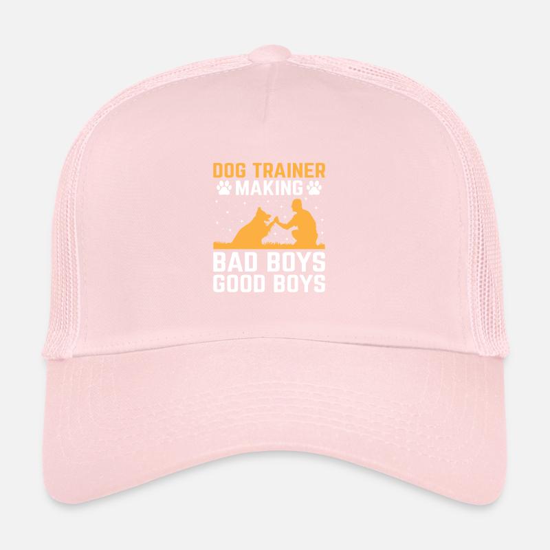 Dresseur de chiens Formation de chiens Chiens Soins pour animaux de compagnie Pr Casquette trucker 