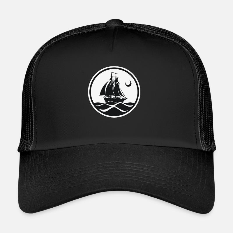 Bateau d’aventure nautique Casquette trucker 