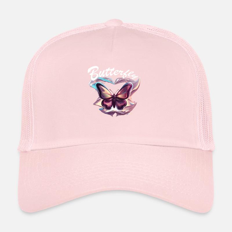 Papillon chromé Casquette trucker 