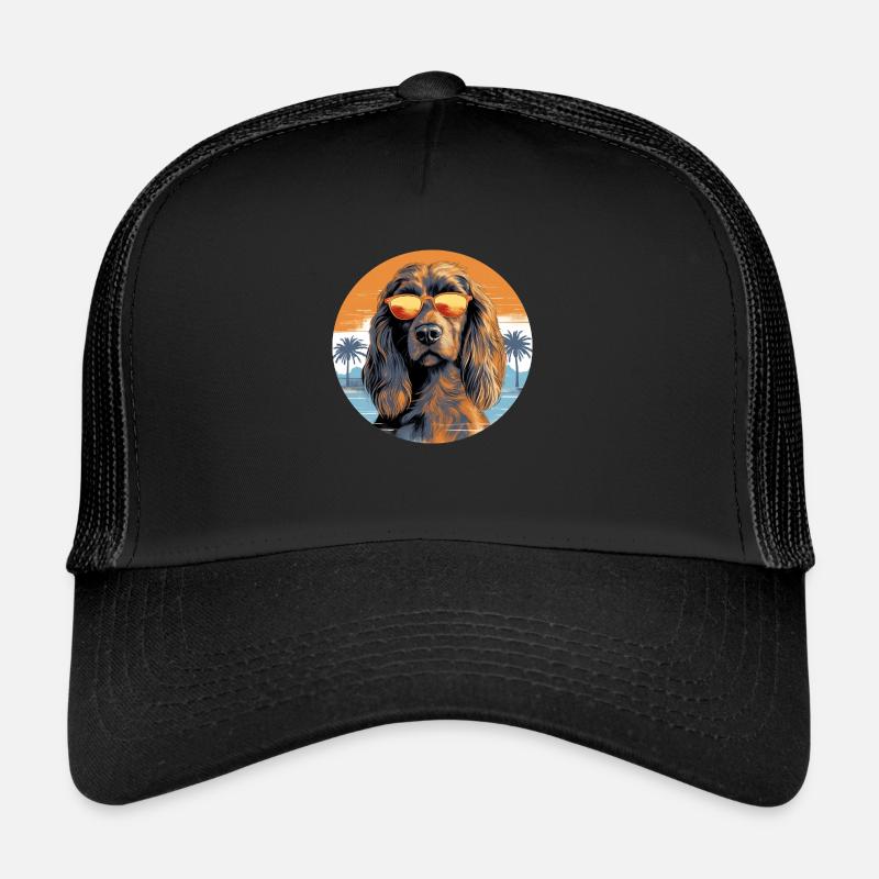 Cocker Épagneul 2 Casquette trucker 
