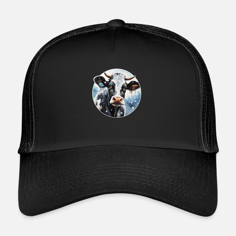 Style d’hiver Vache Casquette trucker 