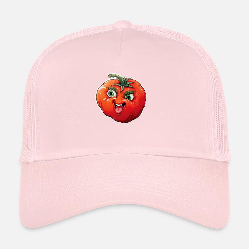 Tomate heureuse Casquette trucker 