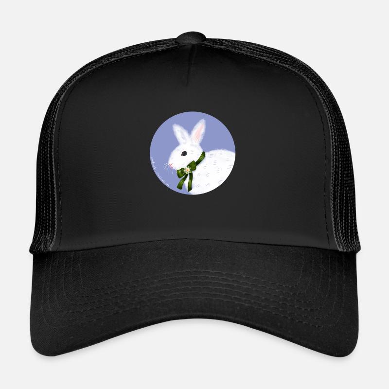 Weißer Hase Trucker Cap