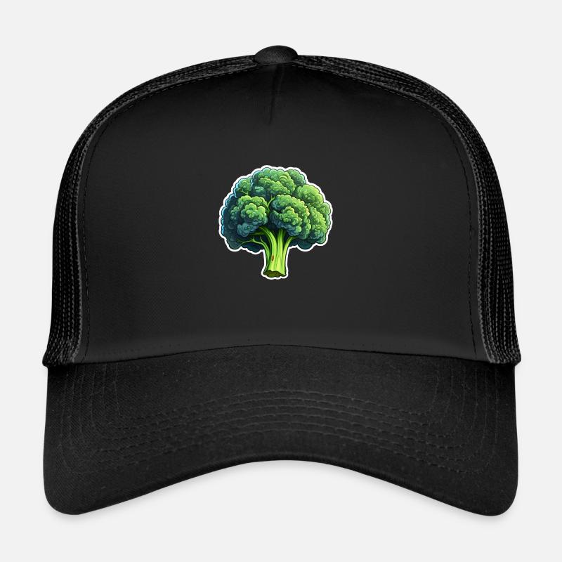 Fleurons de brocoli Casquette trucker 