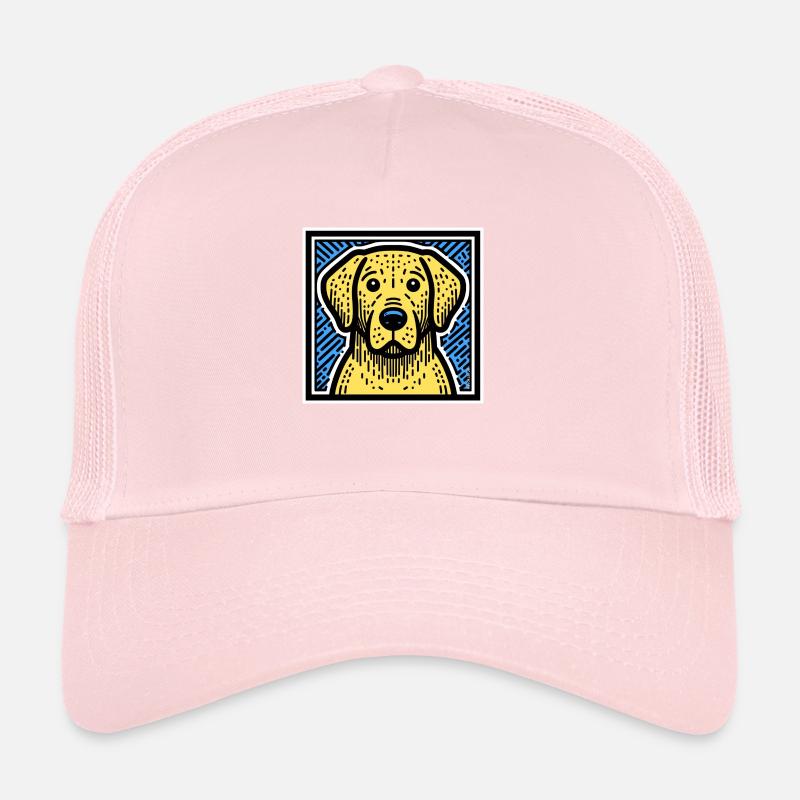 Labrador Retriver Pop Art Casquette trucker 
