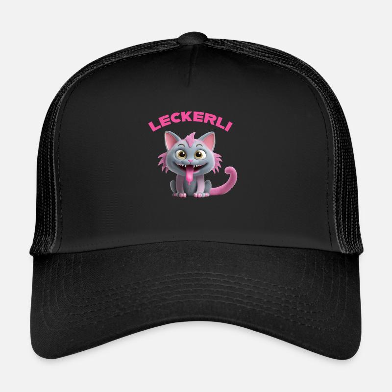 Traiter le monstre chat Casquette trucker 