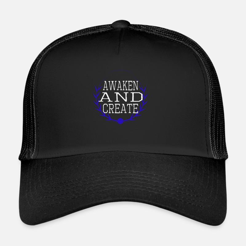 self-discovery enlightenment mindset awesome Trucker Cap