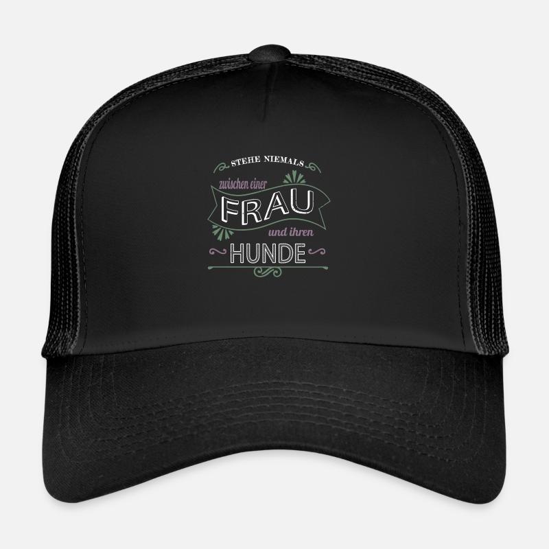 geburtstagsgeschenk witzig bullterrier geburtstag - Trucker Cap - Schwarz/Schwarz
