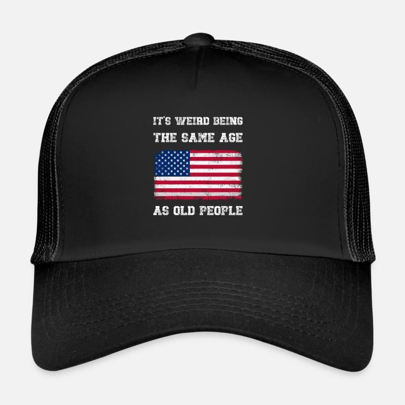 C’est bizarre d’avoir le même âge que les vieux rétro Casquette trucker 