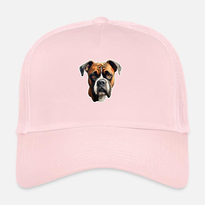 Tête de boxer Casquette trucker 