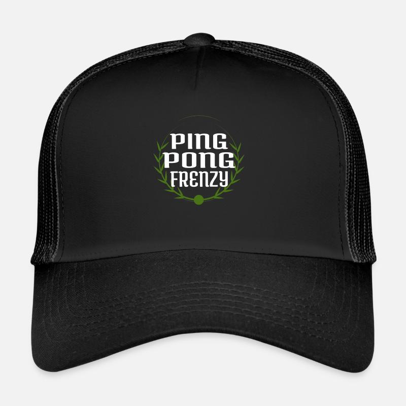 Matchs de tennis de table Défis de vitesse Cool Casquette trucker 