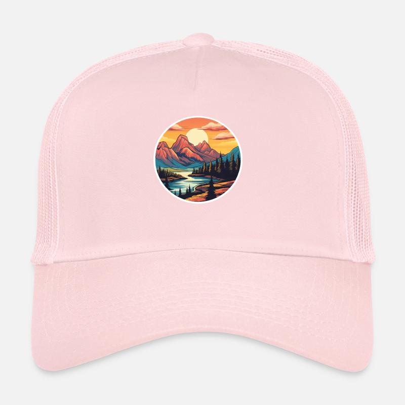Berglandschaft Trucker Cap