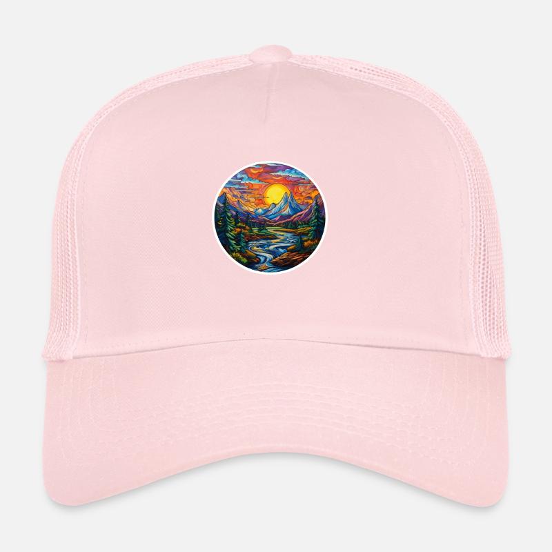 Mountains Trucker Cap