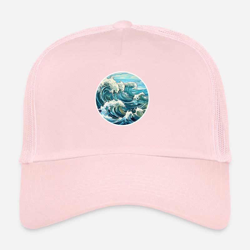 Vagues Casquette trucker 