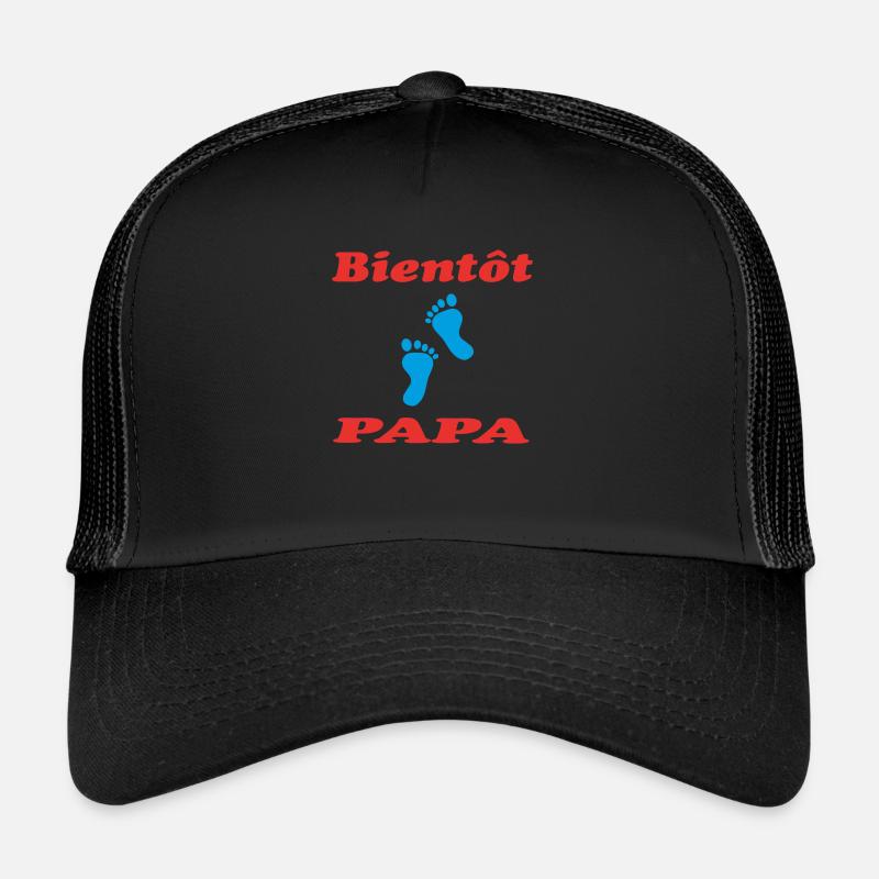 BIENTOT PAPA Casquette trucker 