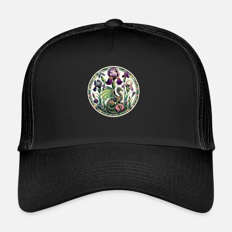 Iris Dragon Trucker Cap