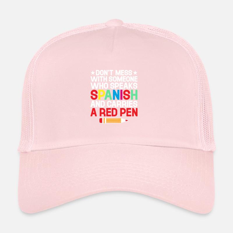 Foreign Language Teacher School Languages Teachers Trucker Cap