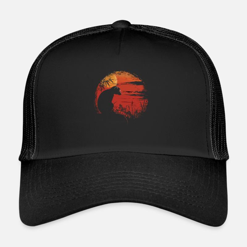 Lemur Katta Madagaskar Lemuren Tier Trucker Cap