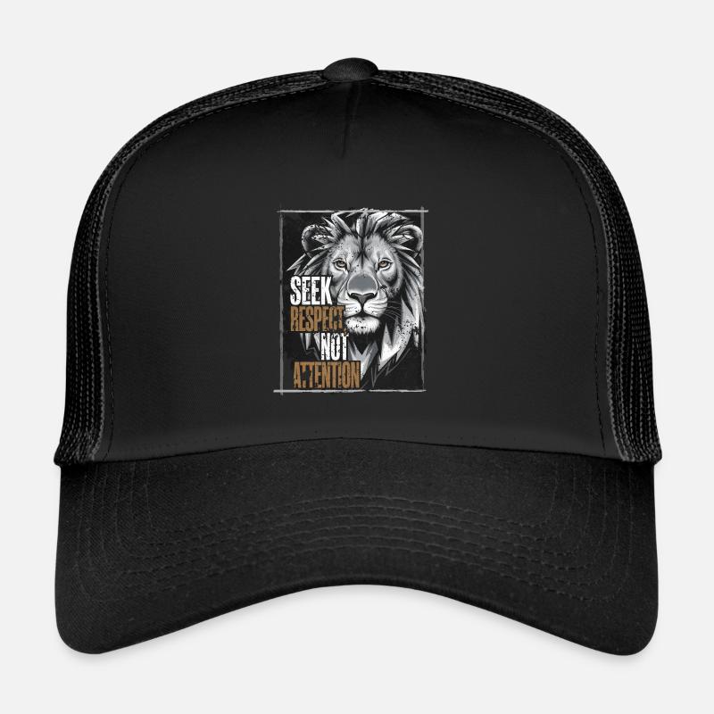 Recherchez le respect et non l’attention Casquette trucker 