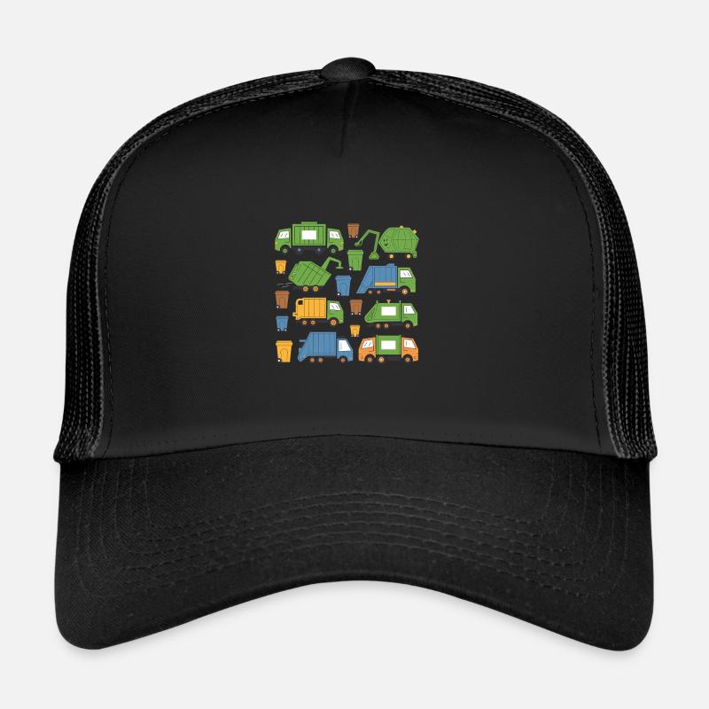 Müllabfuhr Müll Müll sammeln Trucker Cap