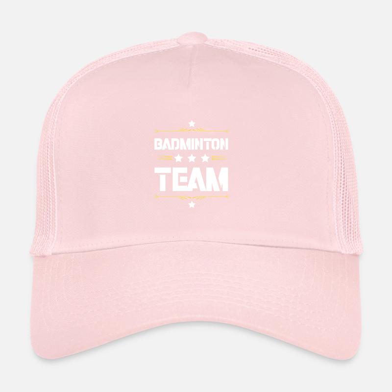 Badminton Team Trucker Cap