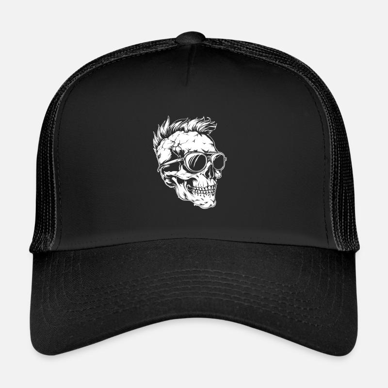 Punker Totenkopf Trucker Cap