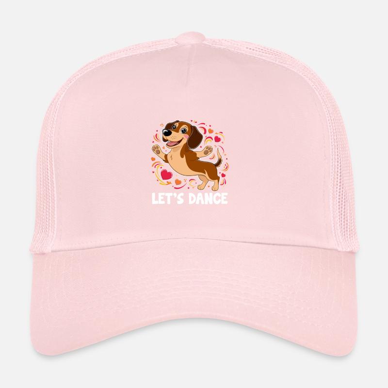 Un teckel danseur Let’s Dance Dancing Dancer Casquette trucker 