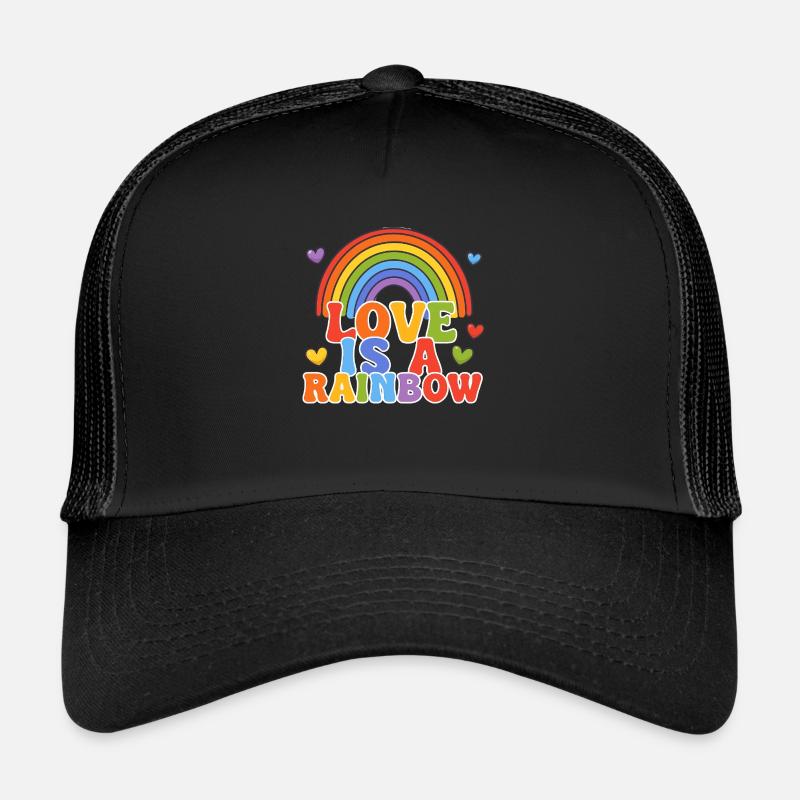 Liebe ist ein Regenbogen Trucker Cap