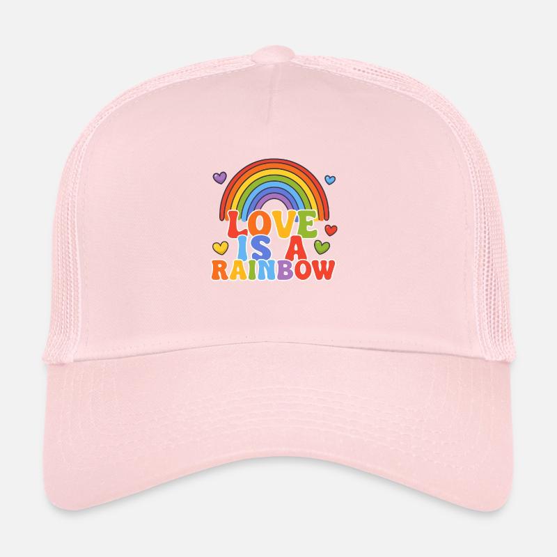 Liebe ist ein Regenbogen Trucker Cap