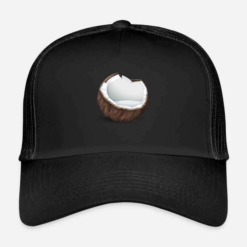 coconut - Trucker Cap - black/black