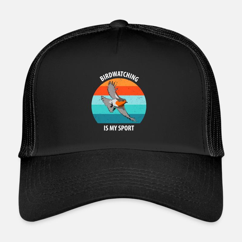 Bird Watching Bird Watching Birding Bird Trucker Cap