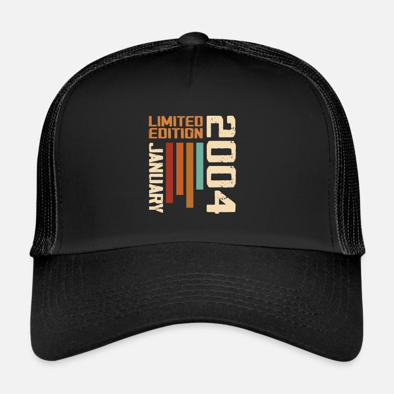 Janvier 2004 - 2004 Janvier Cadeau Anniversaire Casquette trucker 