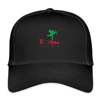 Ti amo takin - Casquette trucker  - noir/noir - Devant