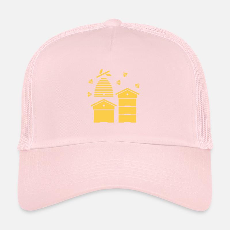 Beehives and bees Trucker Cap