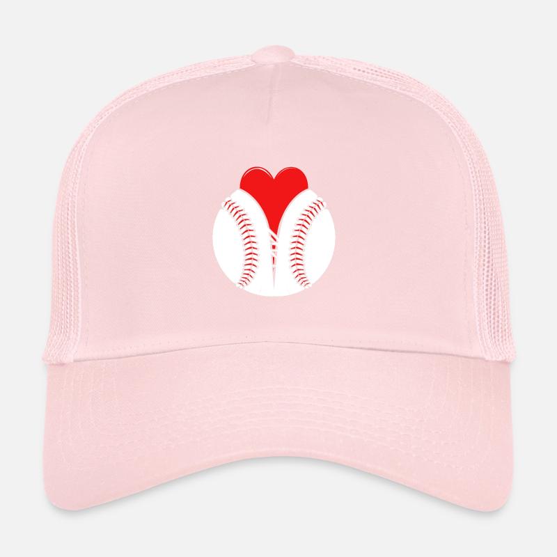 Baseball I love Trucker Cap