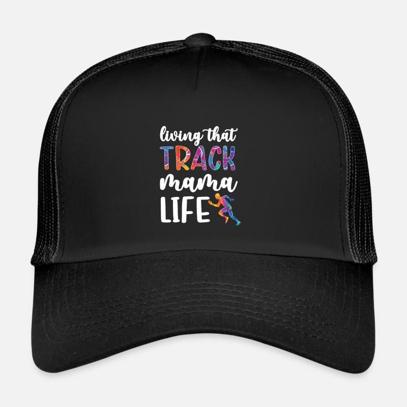 Stolze Leichtathletik-Mama Von Leichtathlet Mutter Trucker Cap