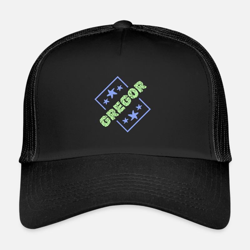 Cadeau pour Gregor Casquette trucker 