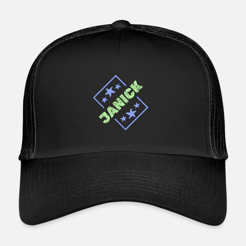 First name Janick Trucker Cap