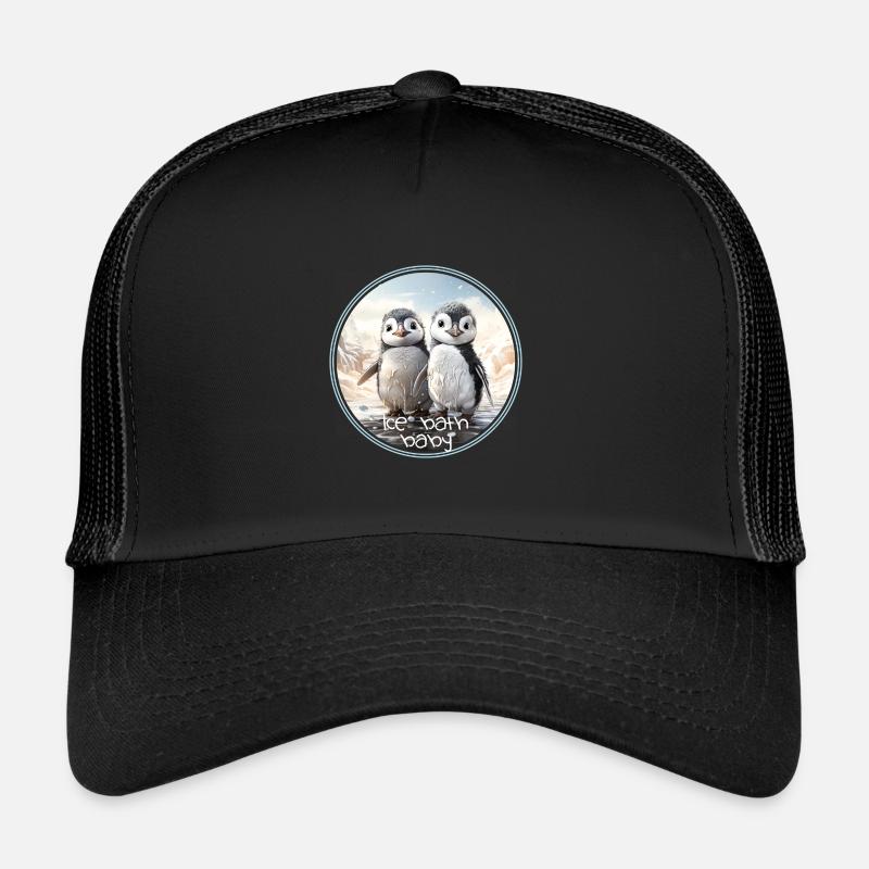 Ice bath baby Trucker Cap