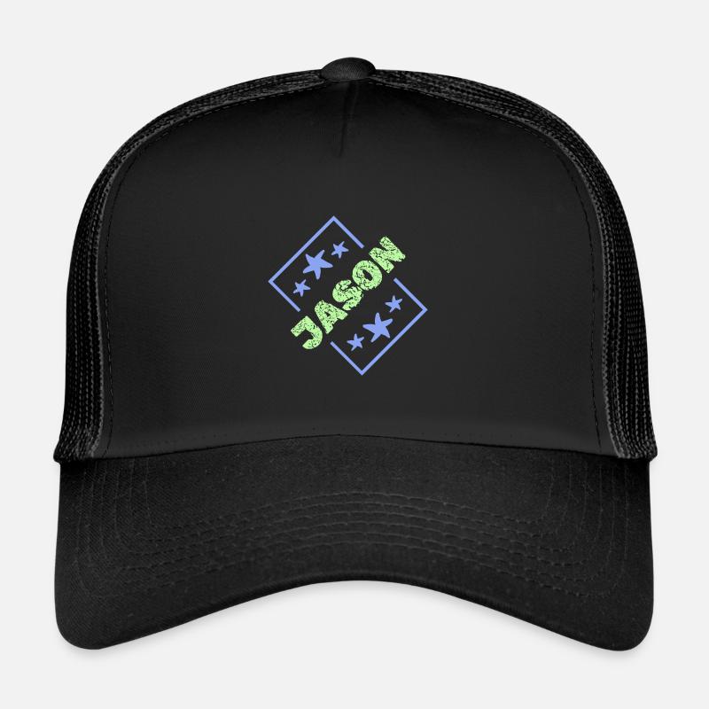 Jungenname Jason Trucker Cap