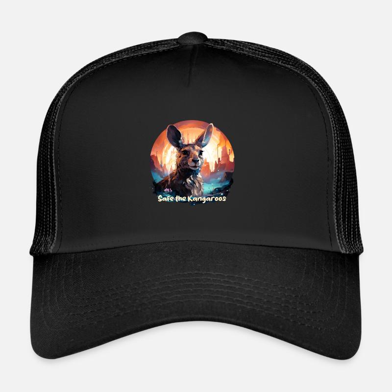 Protégez les kangourous Casquette trucker 