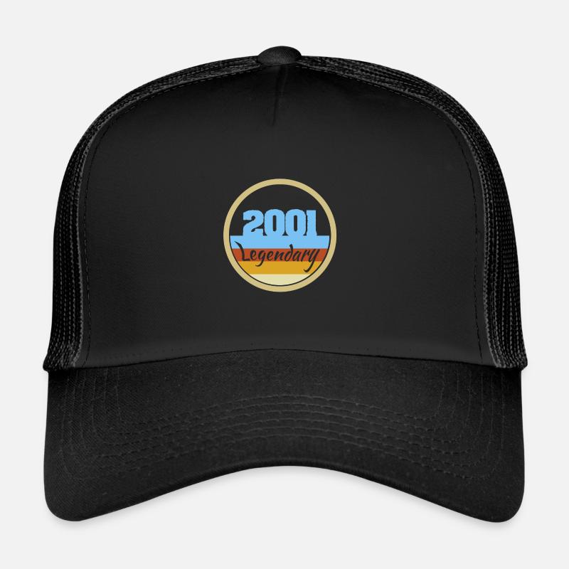 Jahr 2001 Trucker Cap