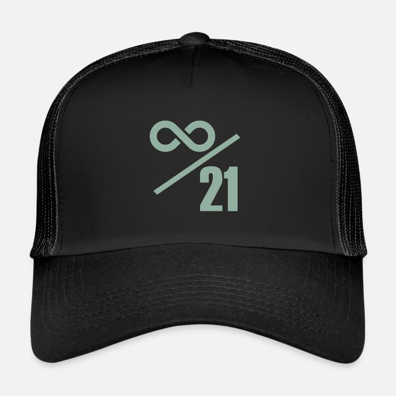 Bitcoin 21 Million Limit – Infinitely Valuable Trucker Cap