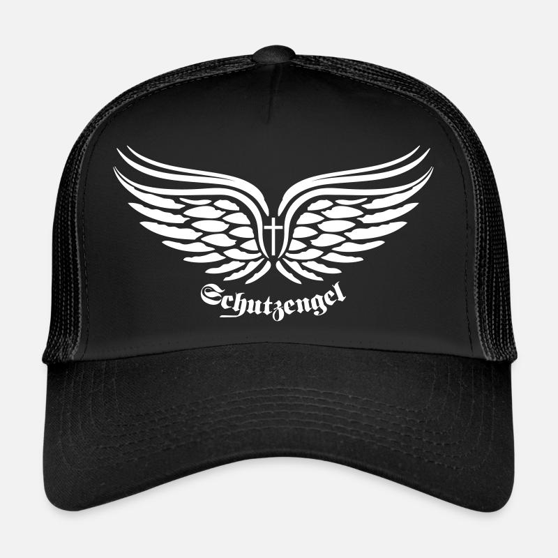 11 Schutzengel Flügel Kreuz 1c Trucker Cap